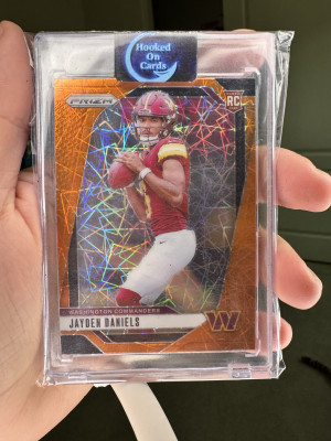 Jayden Daniels Orange Lazer front