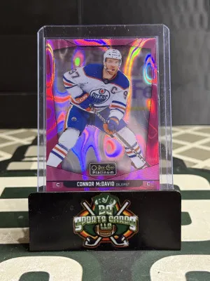 Connor McDavid Pink Magma front