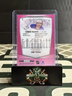 Connor McDavid Pink Magma back