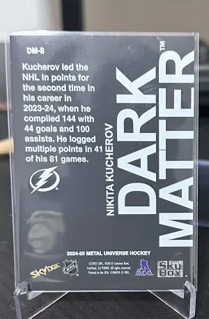Dark Matter back