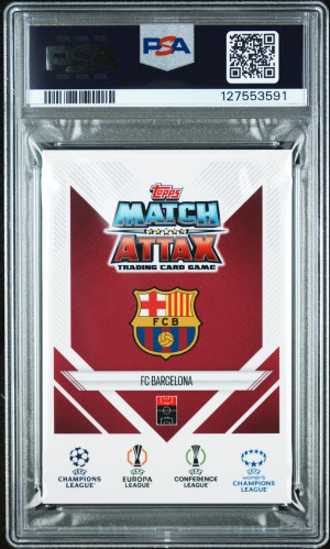 2024-25 Topps Match Attax Extra Uefa Club Competitions Lamine Yamal back