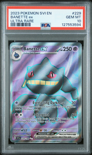 2023 Pokemon Svi En-Scarlet & Violet Banette Ex Ultra Rare front