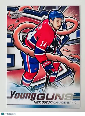 2025 Upper Deck Young Guns Nick Suzuki #471 front