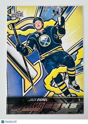2025 2024-25 Upper Deck Series Two Young Guns Jack Eichel front