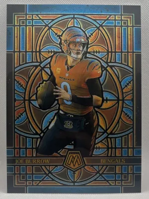 2025 Mosaic Joe Burrow JUMBO stained glass front