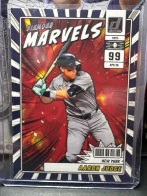 2025 Panini Donruss - Diamond Marvels Aaron Judge #16 front