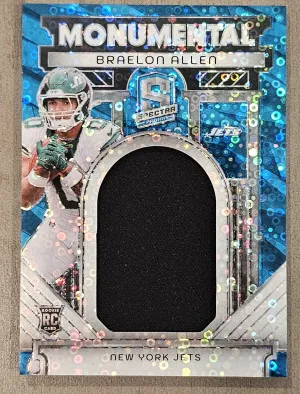 MM-BAN Braelon Allen Spectra Monumental Neon Blue #/50 front