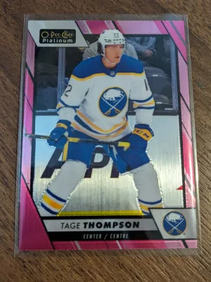 Tage Thompson matte pink OPC platinum O-pee-chee front