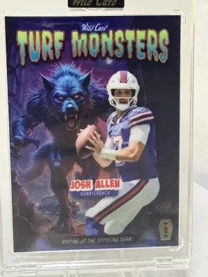 2025 Wild Card - Josh Allen 1/1 front