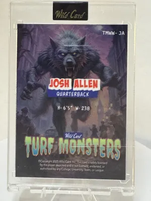 2025 Wild Card - Josh Allen 1/1 back