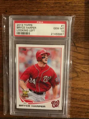 2013 Topps Bryce Harper Looking Left (174) front