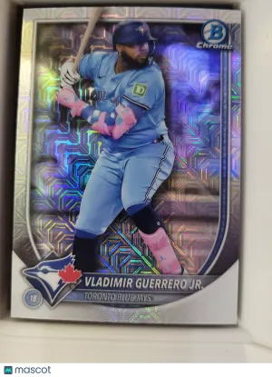 2025 Bowman Chrome - Vladimir Guerrero Jr. #74 Chrome Mojo Refractor front