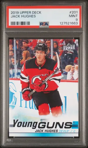 2019 Upper Deck Jack Hughes front