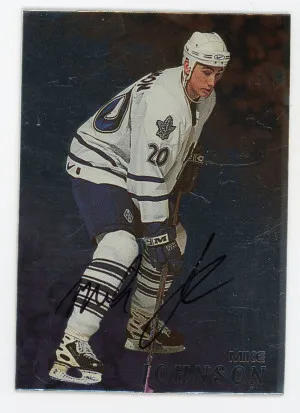 1998-99 Be a Player Autograph Lot of 10 Cards - 4 are gold parallels back
