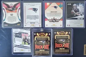 Drake Maye Rookie LOT 2 back