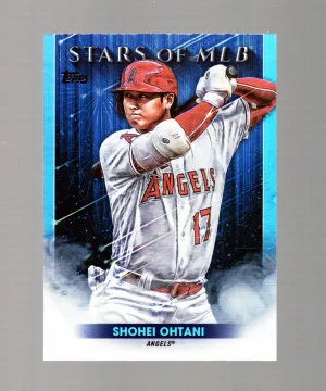 2022 Topps Series 1 Stars of MLB Shohei Ohtani #SMLB-24 front