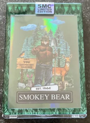2025 Saturday Morning Cards Limited Edition Smokey The Bear Stars Variant /50 front