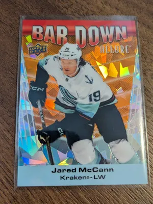 Jared McCann Bar Down /399 Allure Orange Parallel front
