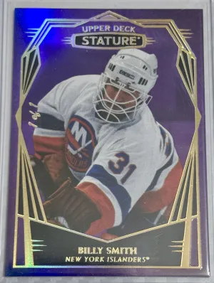 Billy Smith 1/1 Stature Purple front