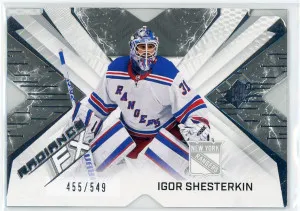 2022-23 SPx #RFX-46 Igor Shesterkin Radiance FX /549 front