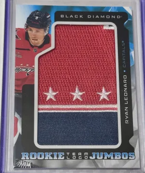 Ryan Leonard Rookie Team Logo Jumbos front