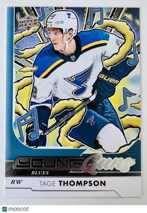 2016 Upper Deck Series 2 Young Guns Tage Thompson Parallel/Variety front