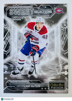 2024 O-Pee-Chee Platinum Sweet Selections Lane Hutson Rookie front