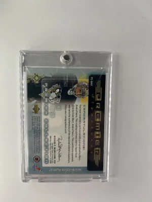 MARC-ANDRE FLEURY 2003-04 Premier Collection Auto ROOKIE back