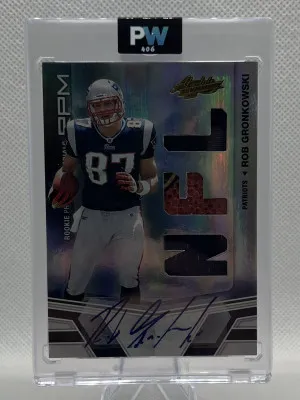 2010 Absolute Rob Gronkowski RPM /299 front