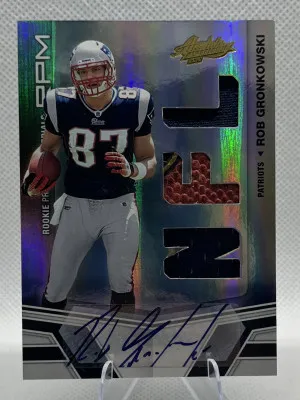 2010 Absolute Rob Gronkowski RPM /299 back