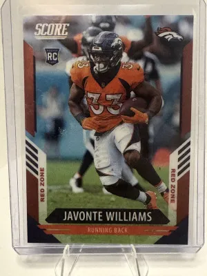 2021 Panini Chronicles - Javonte Williams /20 front