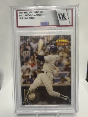 1994 Ted Williams Company - Reggie Jackson "The 500 Club" front