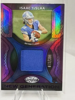 2025 Panini Certified - Issace Teslaa 73/399 front