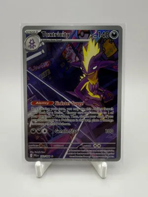 Pokemon Toxtricity 103/094 Phantasmal Flames Illustration Rare NM 103/094 front