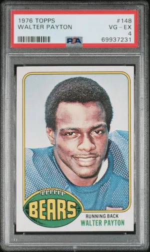 1976 Topps Walter Payton front