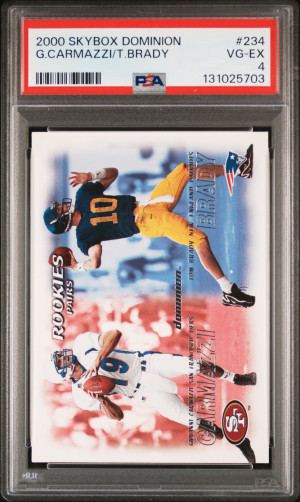 2000 Skybox Dominion G.carmazzi/T.brady front