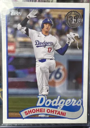 2024 Topps Update #89US-12 Shohei Ohtani 1989 Topps Baseball 35th Anniversary front