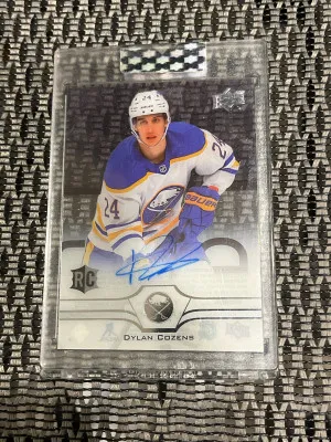 2020 Dylan Cozens Clear Cut Rookie Auto front