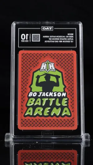 Bo Jackson Battle Arena Bison/Josh Allen 1st Edition #BF-245 Battlefoil TAG 10 back