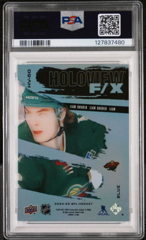 Liam Ohgren Holoview F/X-Blue /399 (RC) back