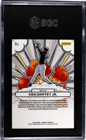 2023 Donruss Ken Griffey Jr. SGC 9.5 back