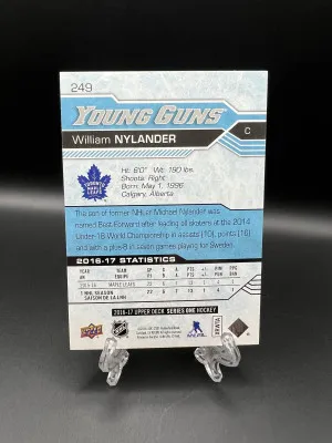 William Nylander Young Guns back
