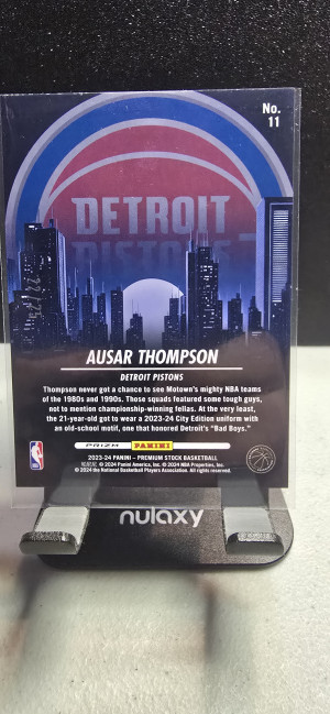 2023 Hoops Premium Stock Ausar Thompson /25 back