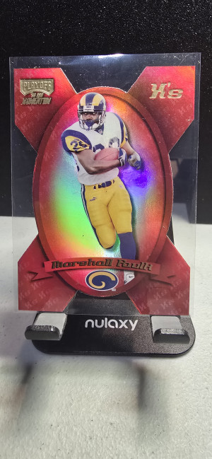 1999 Playoff X's Marshall Faulk /300 front