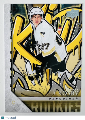 2024 Upper Deck Sidney Crosby Young Guns Rookie front