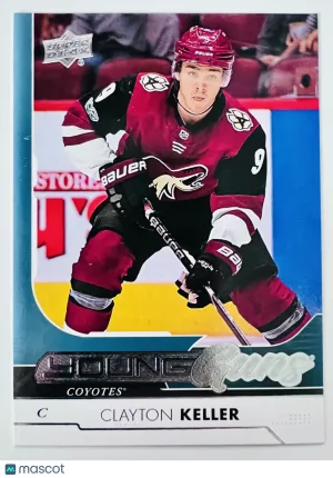 2017 Upper Deck Series 2 Young Guns Clayton Keller Rookie front