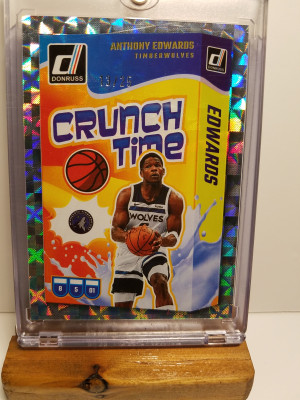 2025 Anthony  Edwards crunch time /25 front