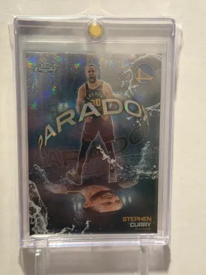 2025 Topps Chrome Stephen Curry Paradox front