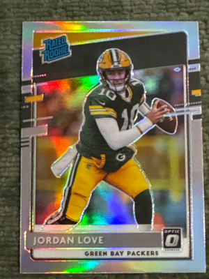 2020 Optic Jordan Love Holo RC front