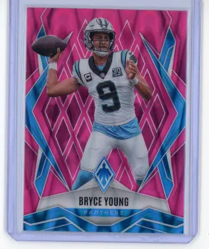2025 Panini Phoenix Bryce Young Pink 59/75 front